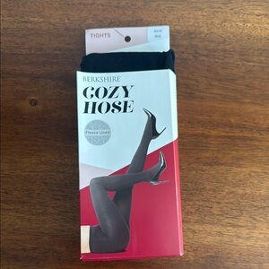 Berkshire Black Fleece-Lined Tights